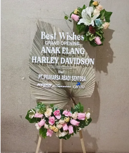 Papan Akrilik Ucapan Grand Opening Aceh Besar